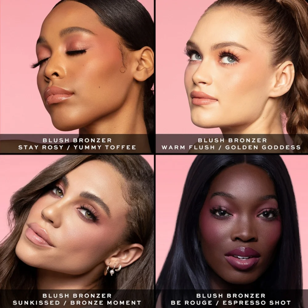 Jaclyn Cosmetics - Lilac Love / Top Tan - Bronze & Blushing Duo - Discontinued